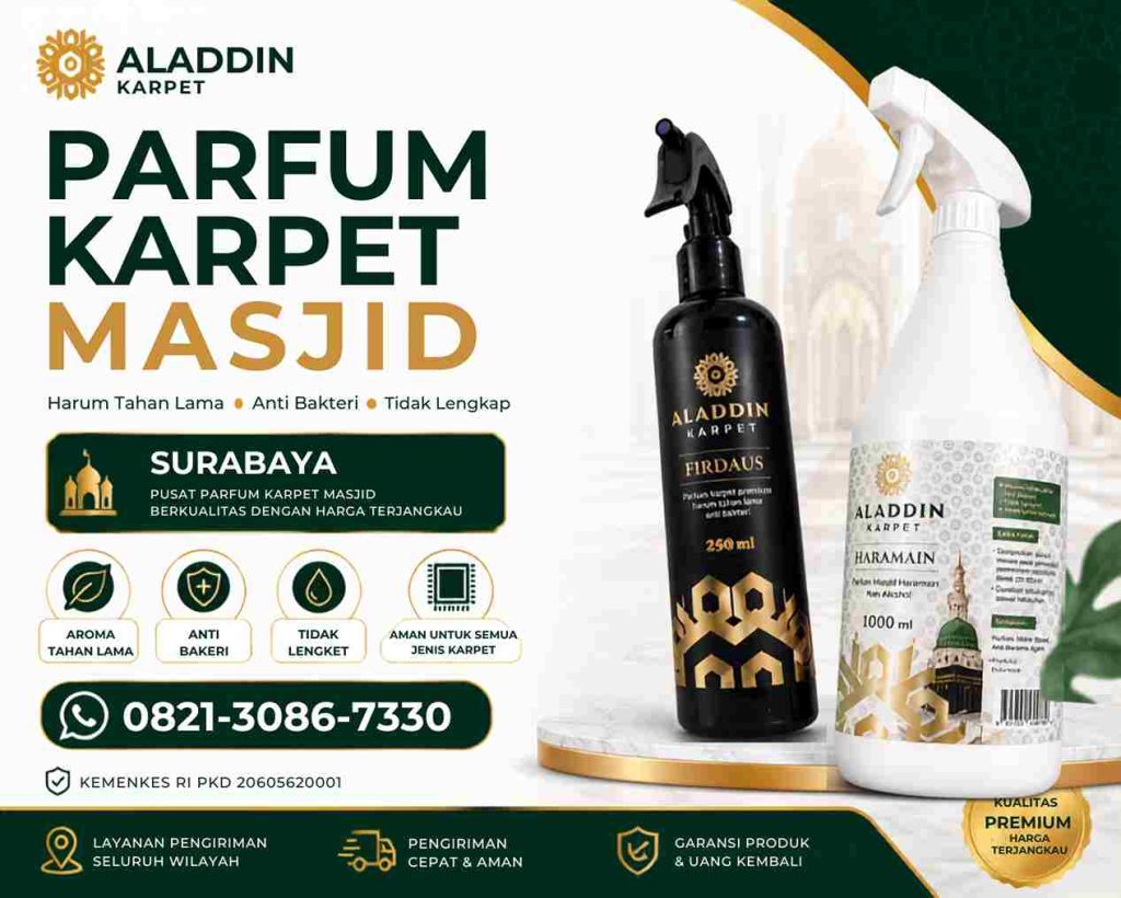 Toko Parfum Karpet Masjid Surabaya Solusi Praktis Menjaga Karpet Masjid Selalu Harum