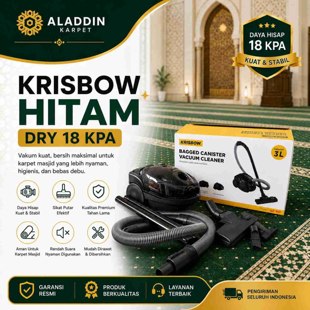 Vacuum Cleaner Krisbow Surabaya untuk Rumah Masjid dan Usaha